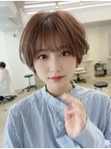 似合わせカット/ショート/ショートボブ/ボブ/パーマ/銀座駅