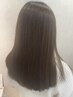 【ツヤ、手触りが抜群に良くなります。白髪染めも◎】プラチナカラー＋カット