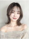 【NOA】ナチュラル外ハネ大人可愛いレイヤーボブ小顔カット