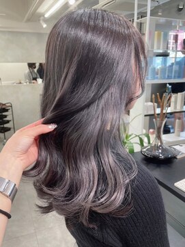 ベレーザ 渋谷神南(Beleza) 3717黒髪くびれヘア髪質改善レイヤーカット韓国風巻きワンホン