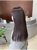 柔らかい暖色系暗めカラー