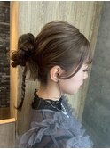 参列ヘア