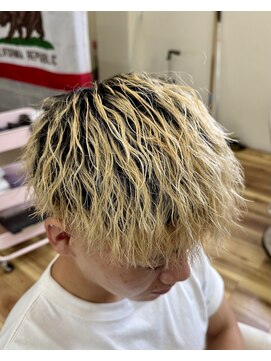 スウェル 千葉店(Swell) ブリーチ毛×ツイストスパイラルパーマ