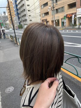 ヘアーメイク ニューヨーク 千駄木店(Hair Make NEWYORK) 白髪ぼかしカラー