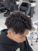 アンダーバーホワイト 広島 並木店(_WHITE)&nbsp;縦落ちパーマ×ツイスパ×メンズパーマ【広島】