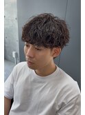緩め波巻きパーマ スパイラルパーマ/シャドウパーマ/渋谷