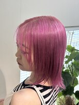 テン バイ アンブルリュクス 池袋(teN +by ambleluxe)&nbsp;チェリーピンク/ブリーチ/ケアブリーチ
