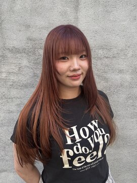 スイート ヘアデザイン(Suite HAIR DESIGN) ピンクベージュ × レイヤー