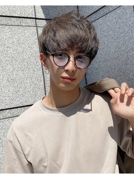 ロンドリゼル 札幌(Lond RiseL) men's/メンズ/メンズカット/刈り上げセンターパート/札幌