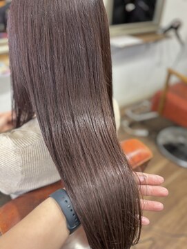 ヘアメイク アンフィ(amphi) ディープラベンダー