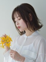 バトン(baton)&nbsp;大人ガーリー/似合わせカット/ダークアッシュ/ココアベージュ/44