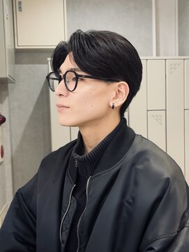 【Zina】メンズ/センターパート/曲がる縮毛矯正/福岡/天神/大名