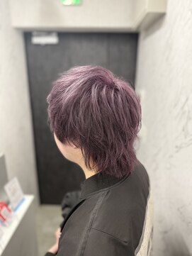 グラス 春吉2号店(glass) ダブルカラー/ブリーチ/パープル/デザインカラー/春吉/中洲