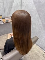 ネウィ 宮崎店(newi)&nbsp;艶アッシュでつくる美髪ストレート