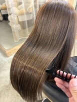 レリル(relile) セミロング×つるZERO髪質改善カラー