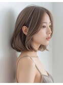 20代～40代/ミディアムボブ/髪質改善/ハイライト【大宮】
