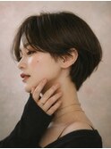 【表参道】透明感カラー×ショートで叶う肌映えカラー