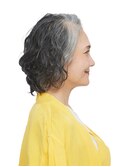 【えがお美容室】グレイヘアの方に☆大人のウェーブボブ