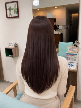 ドーズヘアー(DOUZE HAIR)の写真/髪質で、印象は変わる、あなたの髪に、あなただけのAujua【髪質改善】
