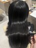 【期間限定Maria指名】髪質改善酸性ストレート+カット