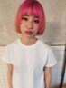 【平日限定/ ケアブリーチ】Wカラー＋カット/15000円