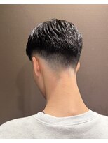 ヒロギンザ 六本木店(HIRO GINZA) ロースキンフェード七三バック