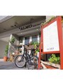 アルモヘアヴォーグ 静岡(ALMO hair VOGUE) 南幹線沿い♪お花屋さんをイメージした可愛いらしい外観☆