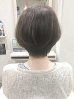 エルデ ナインズ ヘアー スタンド 川口店(elde 9's HAIR STAND) 大人かわいいグレージュひし形シルエットエアリーボブ