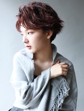 ザビー(THE B) 洗いざらしかきあげマッシュショート