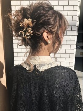 フロート 小阪店(float) アレンジ_毛先パーマ ことりベージュ