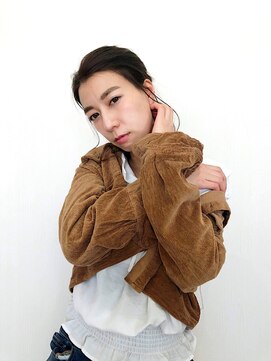 ヘア グラッドネス ワールド(hair gladness WORLD) ハーフアップでWクルリンパ