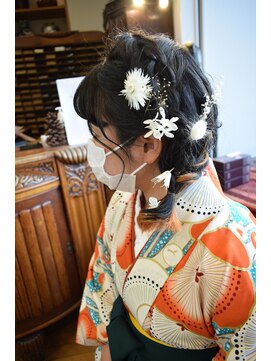 ベル(BELL) 卒業式・髪型・着付・ヘアスタイル【BELL用賀/桜新町】