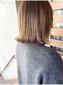 酸性縮毛矯正~切りっぱなしボブ