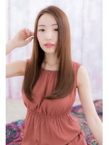 ミック 日暮里店(miq)&nbsp;大人ガーリーヘルシースタイル小顔ナチュラルエアストレートa1