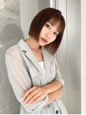 ミニボブ☆シースルーバング