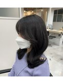 韓ヘア☆くびれミディアム