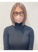 【松戸 石山】切りっぱなしボブ フェイスレイヤー