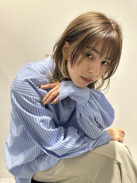 ロンド ストラーダ 心斎橋(Lond strada) モードヘアロング×美髪【髪質改善/縮毛矯正】