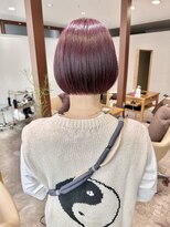 インビテーション 名古屋(invitation)&nbsp;◎ミニボブ/パープルピンク