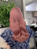 ロウル 渋谷(LOWRL)&nbsp;ピンクラベンダー/ケアブリーチ/ダブルカラー