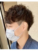 カズ 中津店(KAZU) MEN'S　HAIR　マッシュパーマ／スパイラル／メンズ／マッシュ