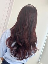 エレラビューティー(ELERA beauty) 艶髪ロングレイヤー/レッドブラウン