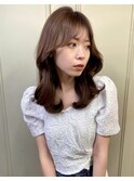 小顔カット/韓国くびれヘア