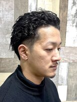 イットヘアワークス 堺店(it.hair.works) All Back Black系 Style (HIPHOP好きな方に)