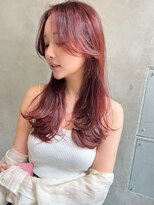 LIBERTE ワインレッド×大人可愛いレイヤー
