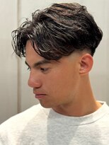 ヒロギンザ 上野店(HIRO GINZA)&nbsp;フェードスキンフェードニュアンスパーマナチュラル