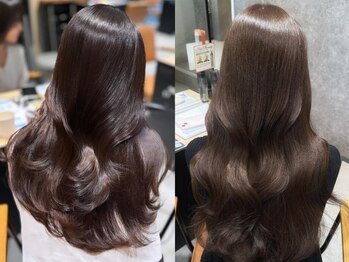 アリーズ(ALLYS)の写真/カラーによるダメージ毛やエイジング毛のお悩みに髪質改善◇広がりやパサつきを抑えて美髪を叶えませんか？