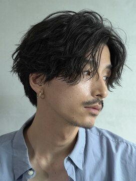 テン 心斎橋(tenn.) 堀江ツイストスパイラルシャドウパーマフェザーパーマウルフ★