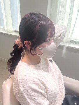 ラ ブランシュ 大宮(La Blanche) 顔周りカット/暖色カラー