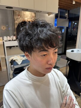アメラボ 平針店(AmeLab) 【緩めスパイラルパーマ】山本凌也